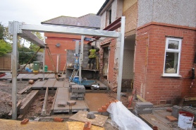 Installation of Custom Fabricated Steelwork